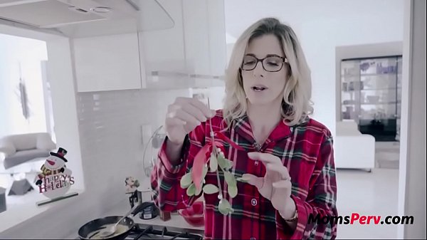Under The Mistletoe with Step Mom- Cory Chase | MomsPerv