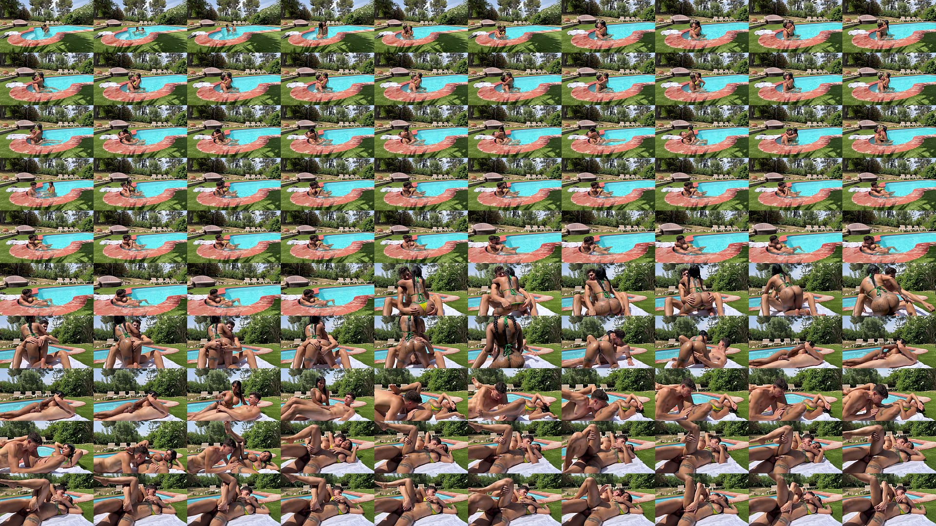 VECINO VOYEUR NOS OBSERVA MIENTRAS FOLLAMOS EN LA PISCINA DEL JARD&Iacute;N- YASMINA KHAN- BRADY BUD 预览图