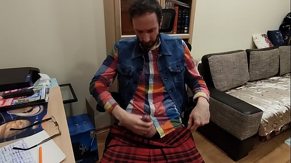 Download Video - Wanking on an office chair