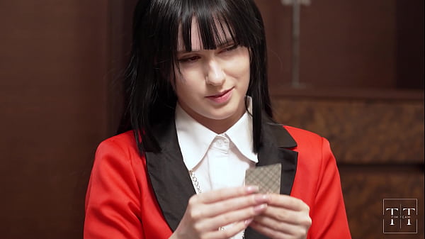 Self-confident Yumeko Jabami was defeated and fucked right on the table! Crazy Excitement, anime, hentay