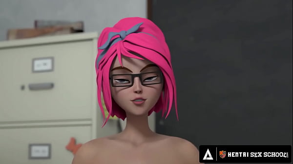 HENTAI SEX SCHOOL - Horny Stacked Principal MILF Gets Fucked Doggystyle In Front Of The Class