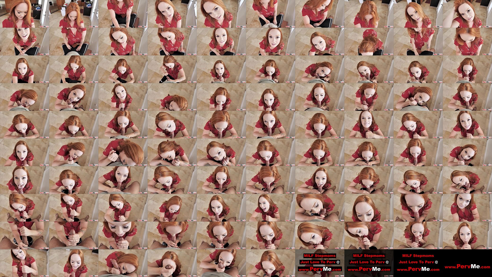 acceptance blowjob with my redhead stepmom 预览图