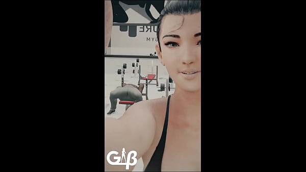White Bitch Fucked In The Gym