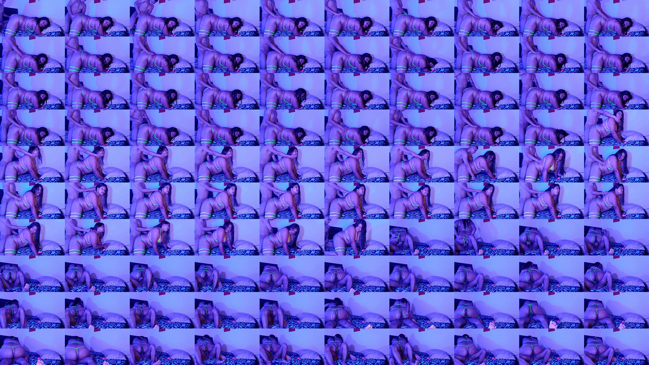 ME FOLLAS RICO!! Gime Rica BBW Latina Mientras esta en Doggystyle con su Gran Co&ntilde;o Humedo - Usa una Rica Lenceria Neon 预览图