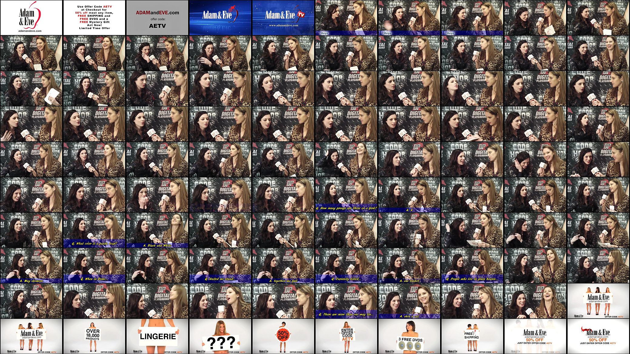 Digital Playground Fetish and BDSM Porn Star Stoya Interviewed at the AVN Awards 预览图