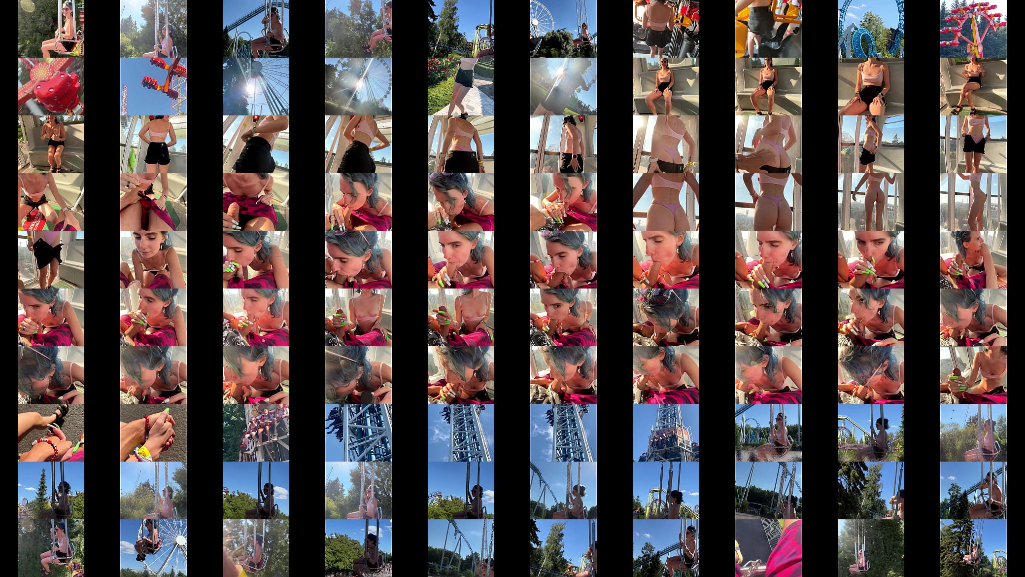 Blowjob in public in the Ferris Wheel 预览图