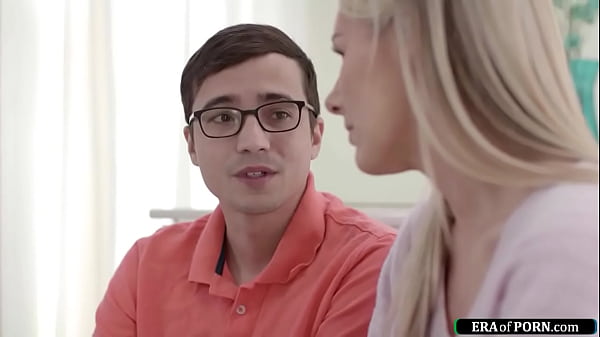 Piano teacher sucks a student big cock