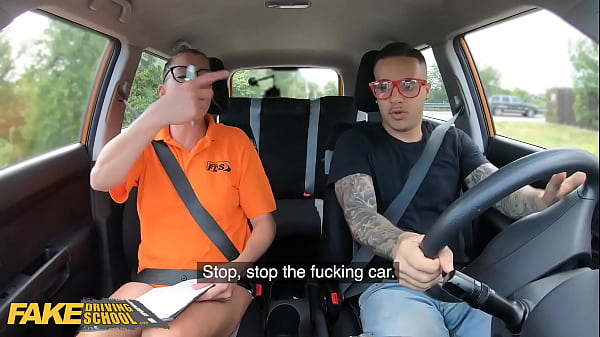 Download Video - Fake Driving School Hard Rough Sex for Sexy New Instructor Elisa Tiger