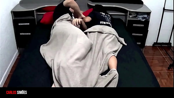 A well-endowed bodybuilder is being destroyed by a horny young woman who doesn't hold back on his huge cock.