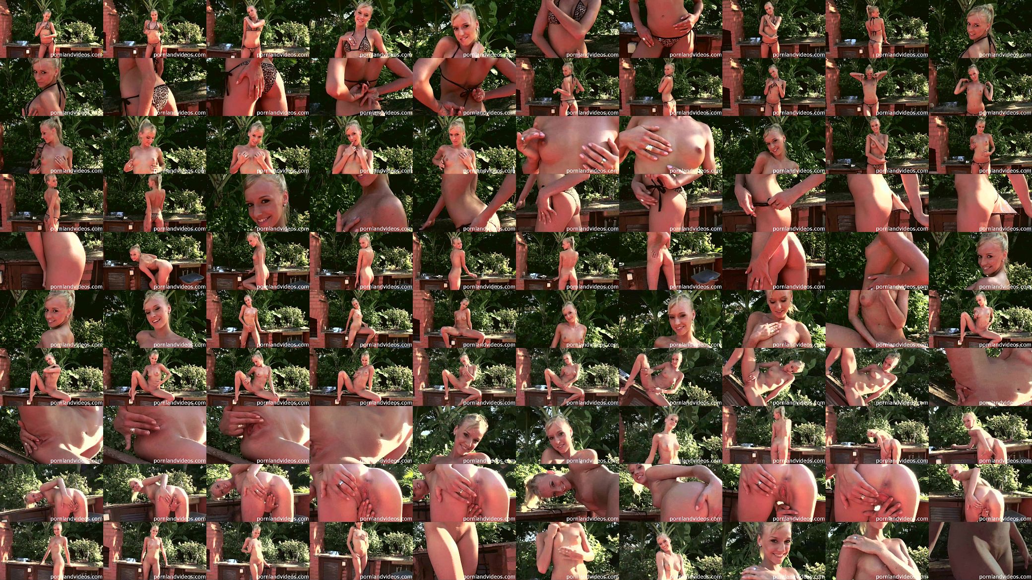 hot petite girl Lana shows her pink pussy 预览图