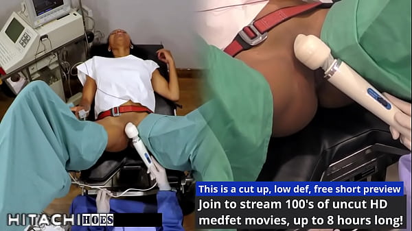 Freshman Gets Mandatory Hitachi Orgasm From Doctor-Tampa - Nikki Star