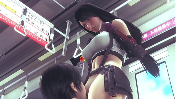 Tifa Lockhart train kissing and pussylicking to reach orgasm - 3d porn sfm animation