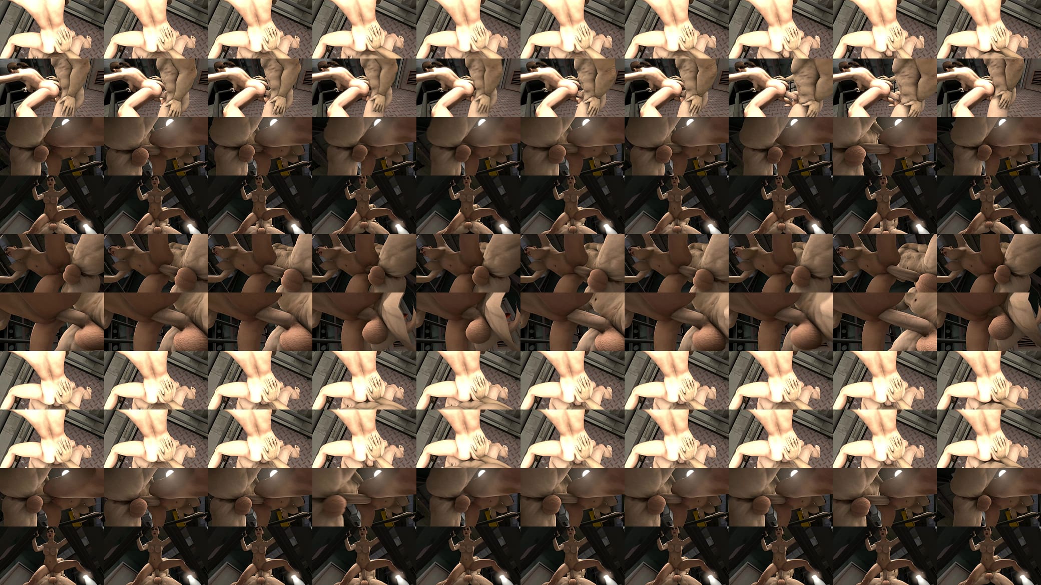 Another missile lodges in Helen&#039;s cunt at the missile depot!(3d Japanese Korean Hentai compilation) 预览图