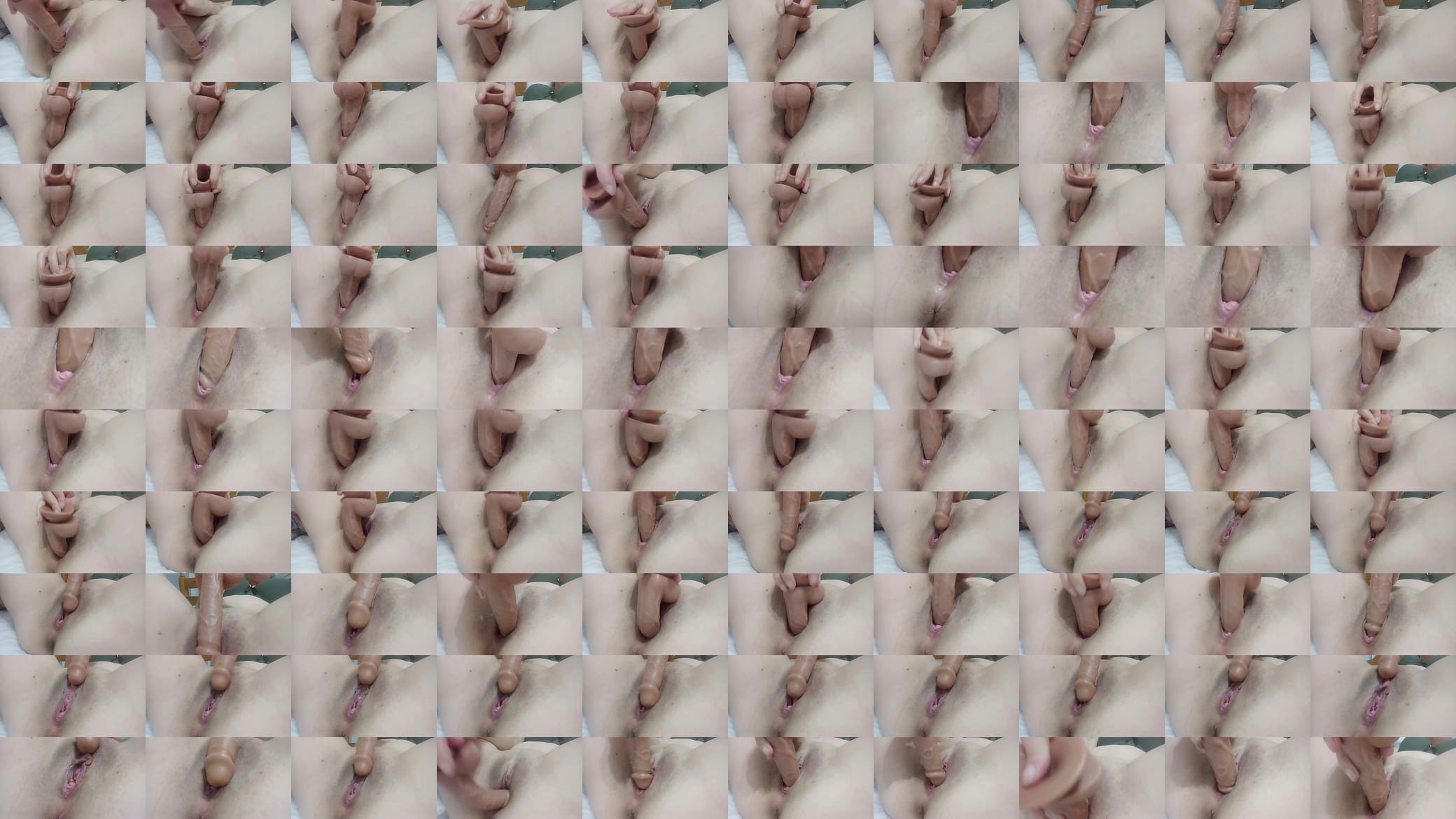 sexy hot milf fingers herself dildo 预览图