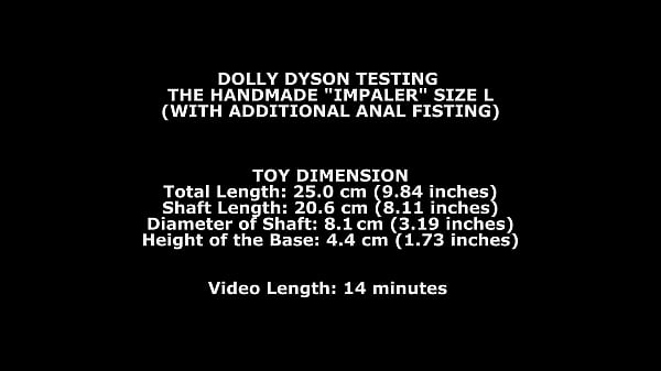 Dolly Dyson Testing The Handmade Impaler Size L (With Additional Anal Fisting) TWT161