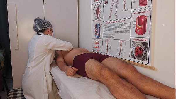 Patient gets erection when he feels the nurse's touch