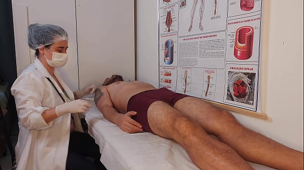 Patient gets erection when he feels the nurse's touch