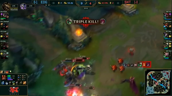 League of Legends Worlds 2017 / EDG vs SKT / Ibai 