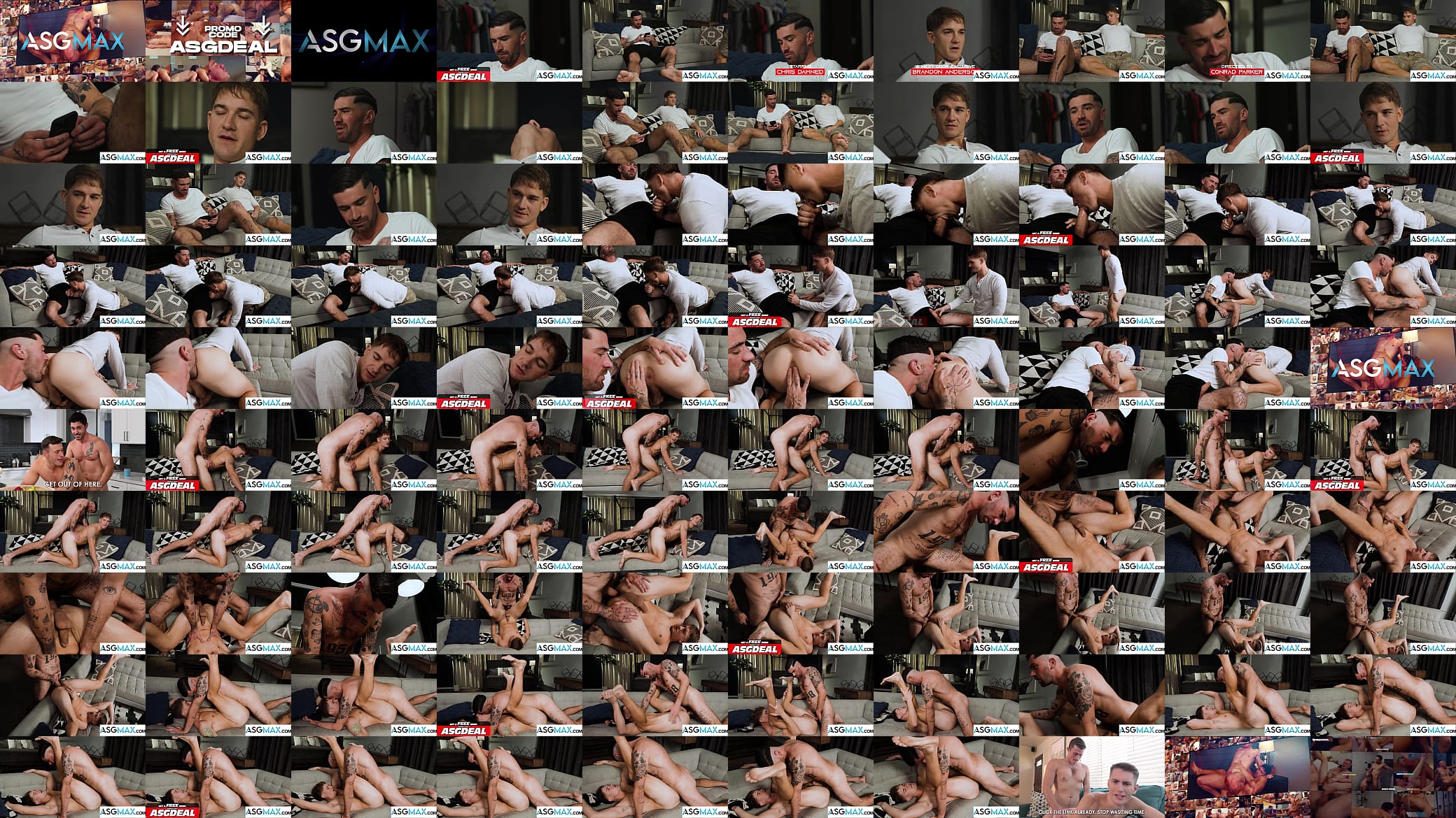 Big Dick Stepbro Action wt Brandon Anderson &amp; Chris Damned 预览图