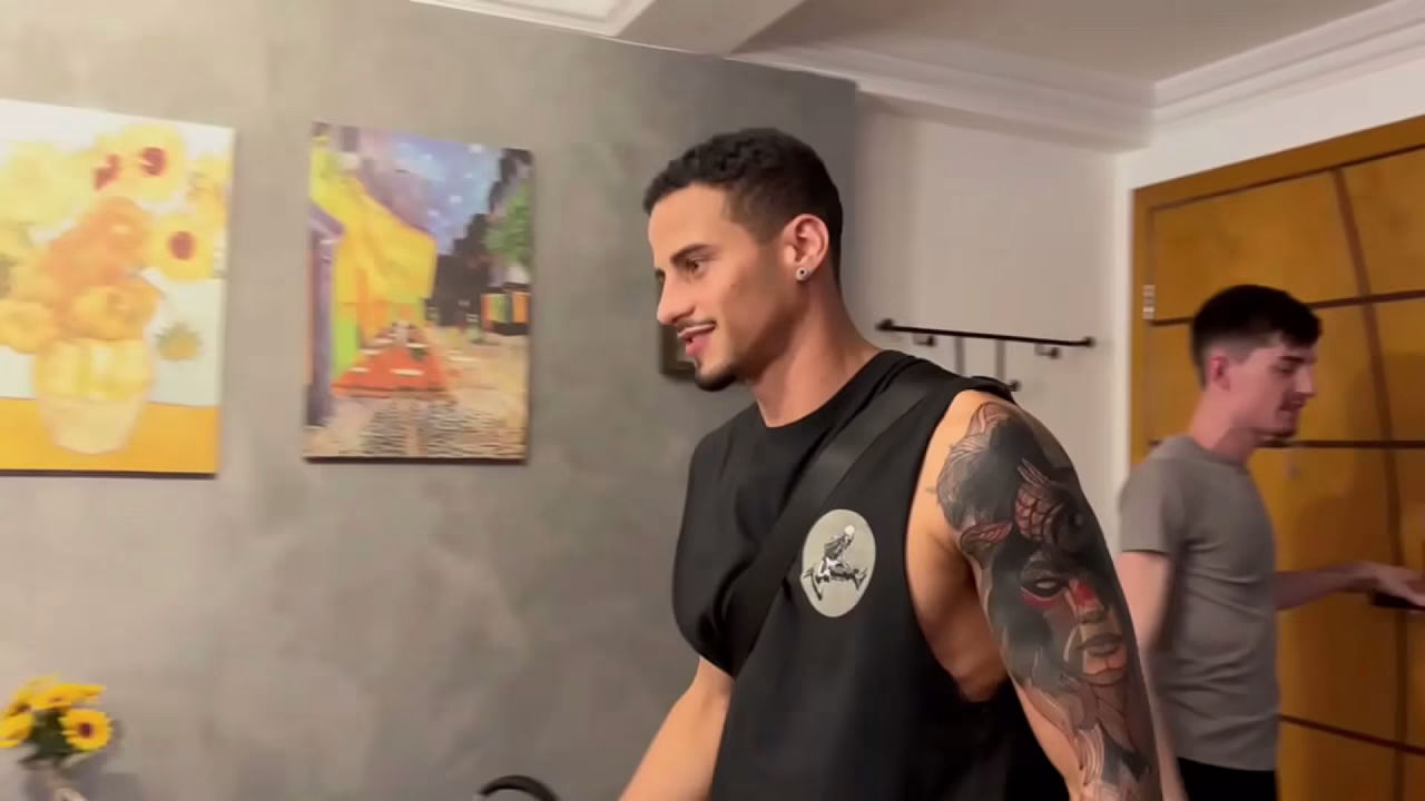 ERA PRA SER S&Oacute_ UM TREINO MAS VIROU UMA PUTARIA GOSTOSA