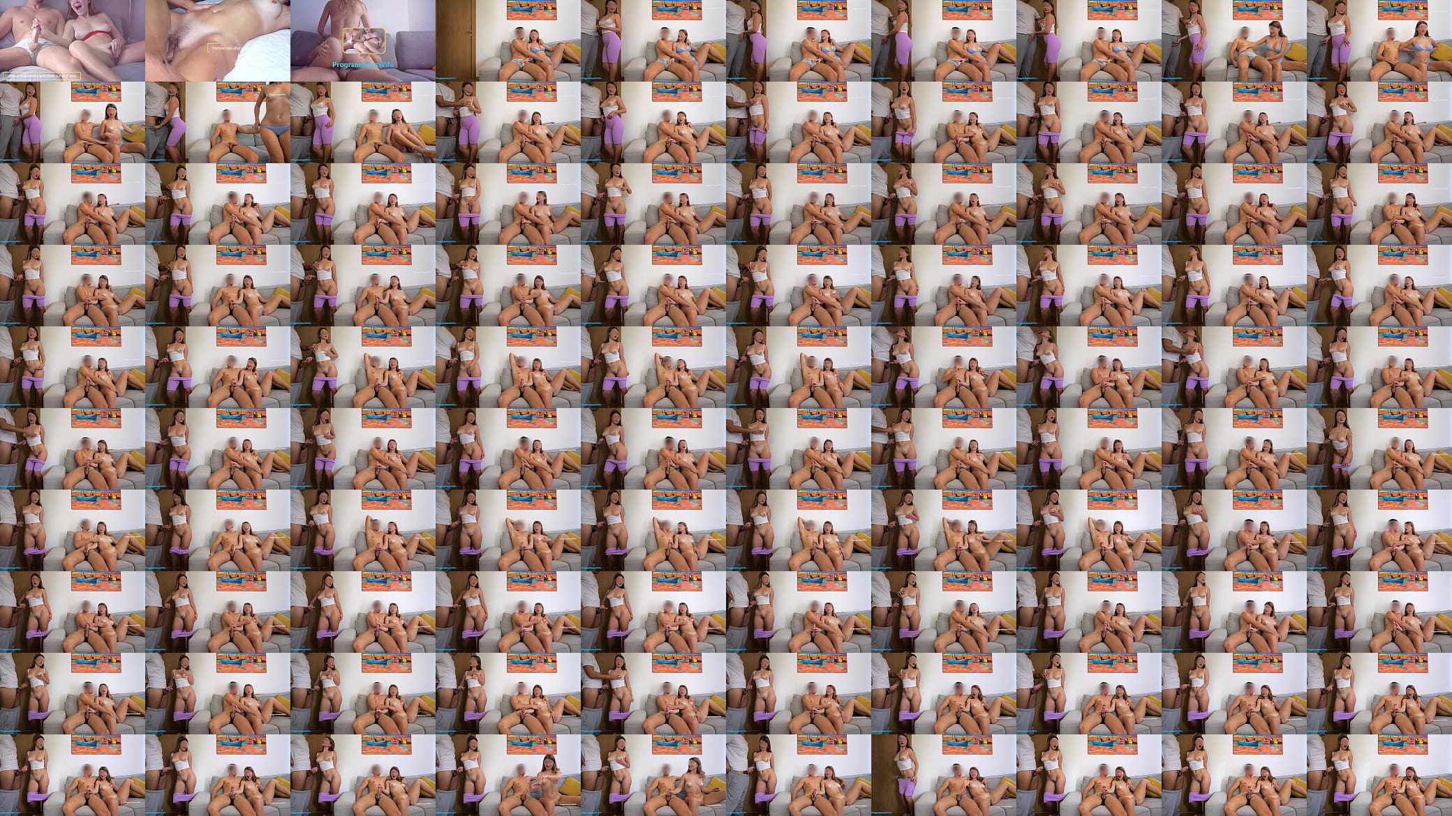 &quot;You&#039;re not allowed to cum&quot; - swap partners with neighbors, cuckolds watch mutual masturbation - ProgrammersWife 预览图