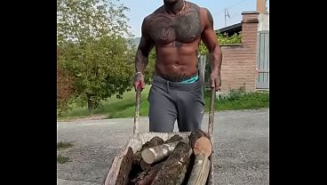 Your lumberjack is jerking off 29 sec