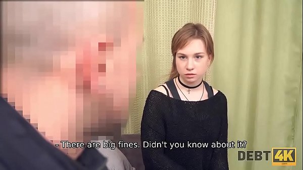 Debt4k. Redhead loves Apple devices so much that is ready to fuck for the loan