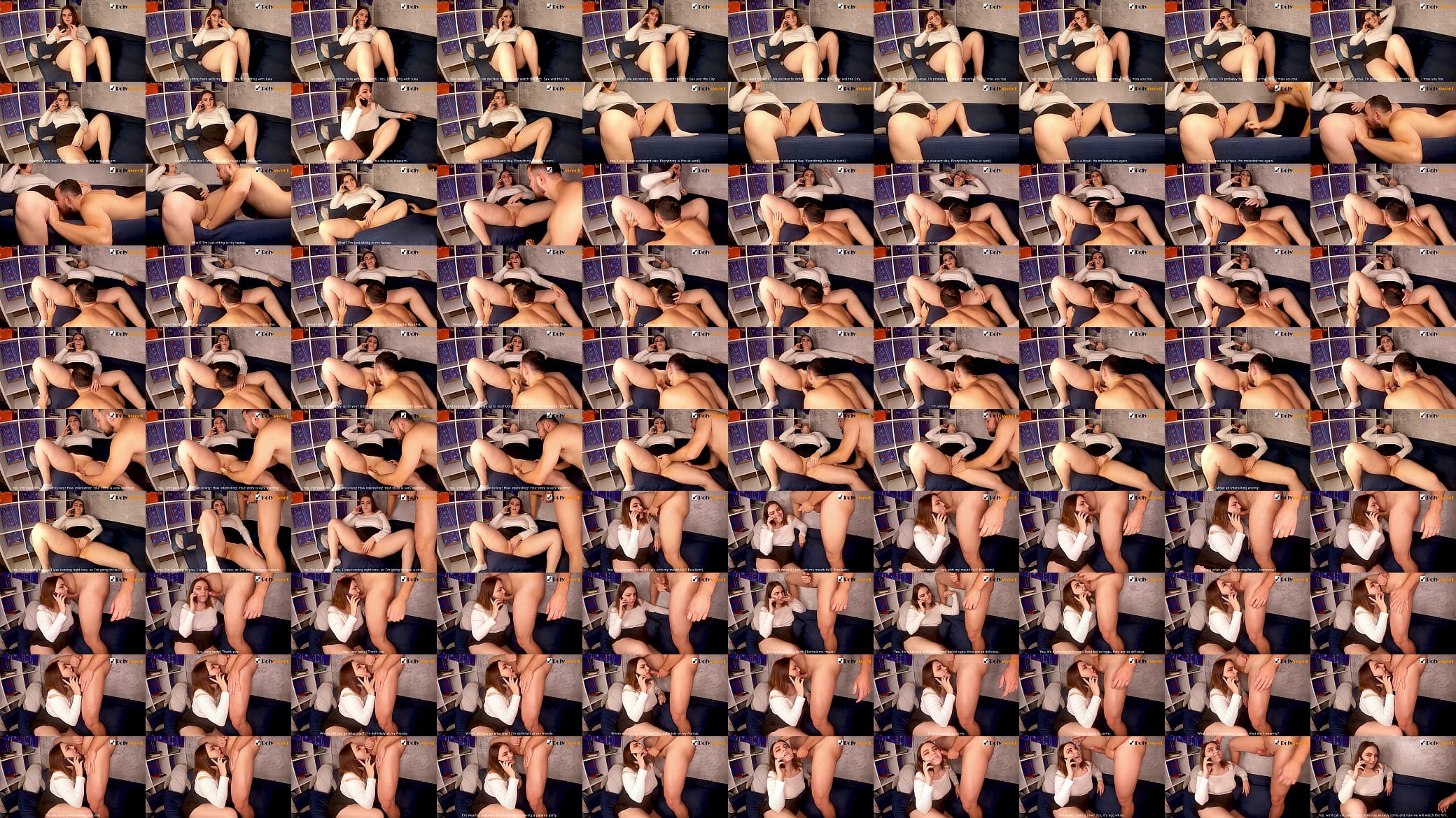 I talked with my husband cuckold while sitting with girlfriends 预览图