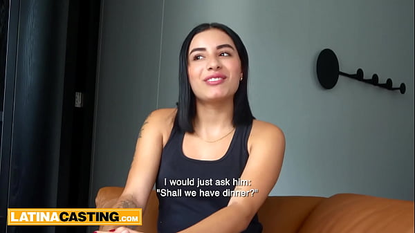 Big Booty 18yo Latina Cutie Riding Big Cock American Producer In Amateur Casting