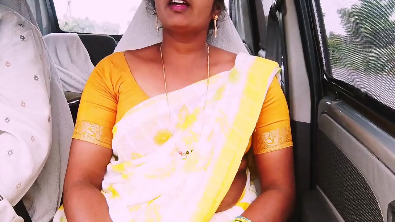 House maid aunty car sex. Telugu dirty talks.