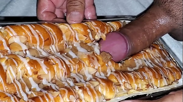 Download Video - What a great time today fucking my big Bear Claw pastry before I frosted it with my cock cream and ate it&period; Yum&period;