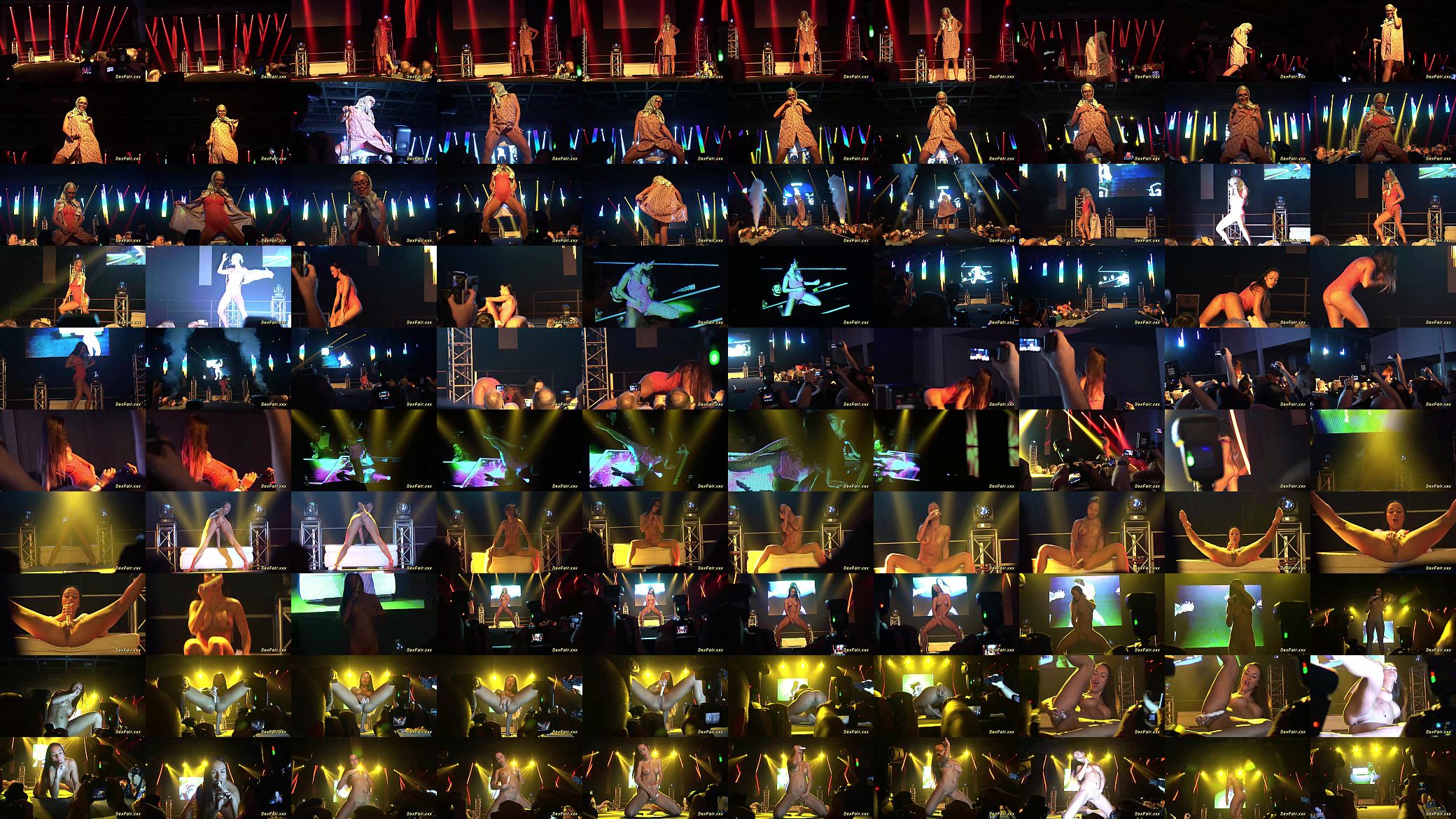 sexy strip show on public stage 预览图
