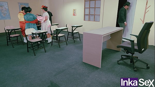 The morbid neighborhood of Chibolo 18 ends in an orgy during Don Mamón's class - LOST CHAPTER.