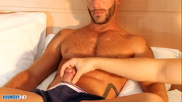 French hunk serviced: Aymerik get wanked his hu...