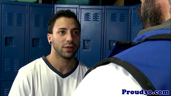 Download Video - Athletic gay coach jizzes on young jock