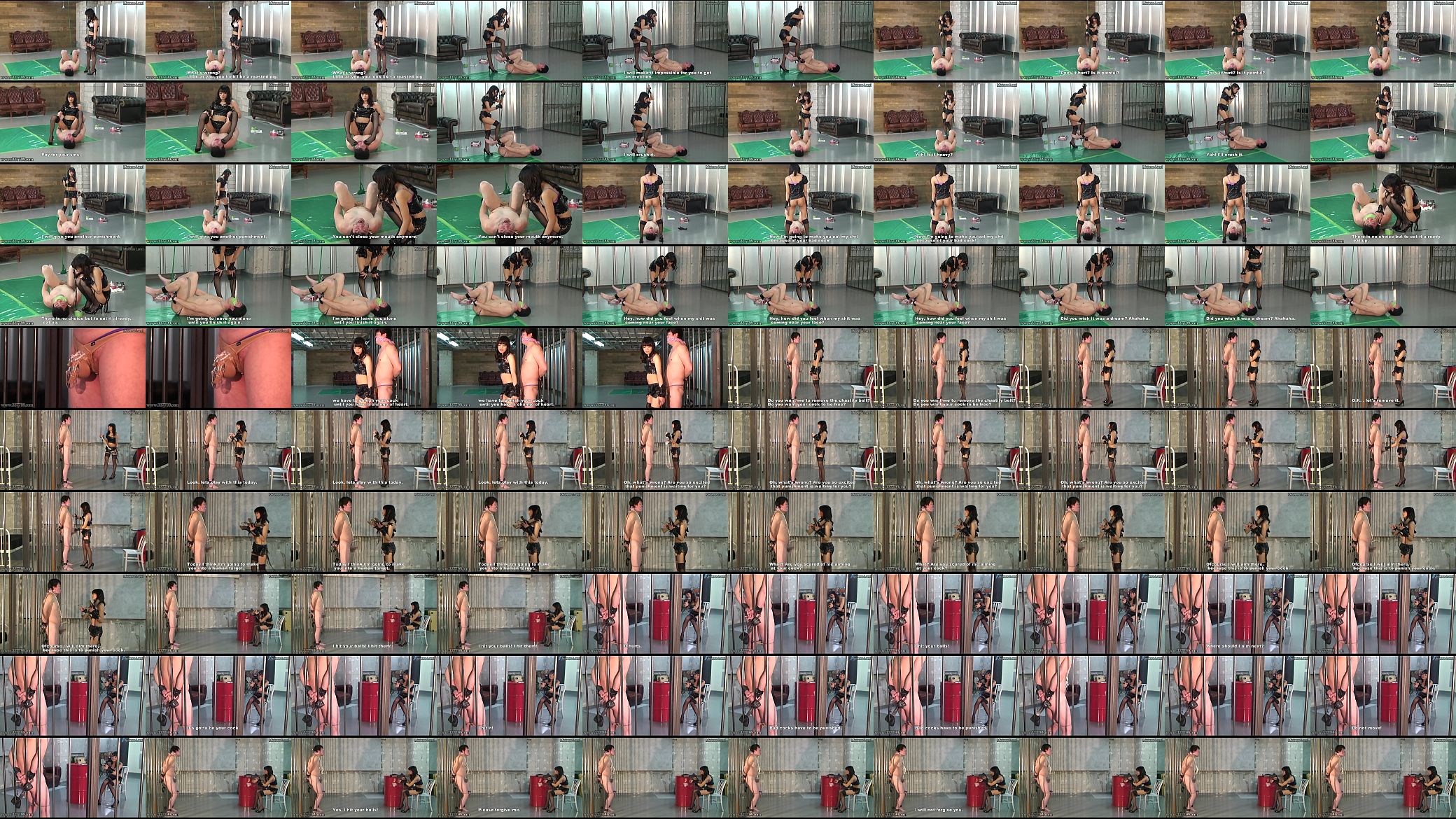 Japanese Femdom CBT Tease and Cock Punishment 预览图