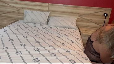 BLONDE TRANS MILF GAPED WIDE OPEN HUGE ASSHOLE CREAMPIE