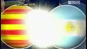 Second half of Catalonia vs Argentina