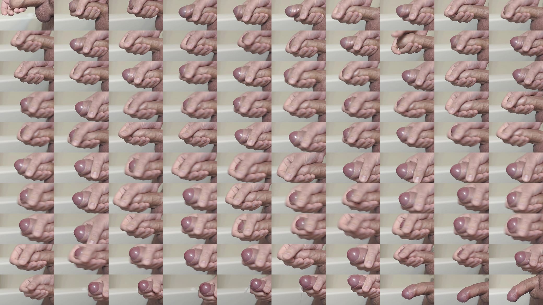 Does my dick look delicious cumming on slow motion? 预览图
