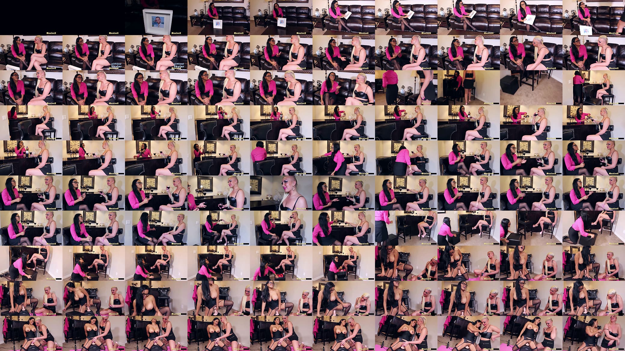 Sybian! Skylar Harris &amp; Maxine X Got Those Pussies Vibed! 预览图