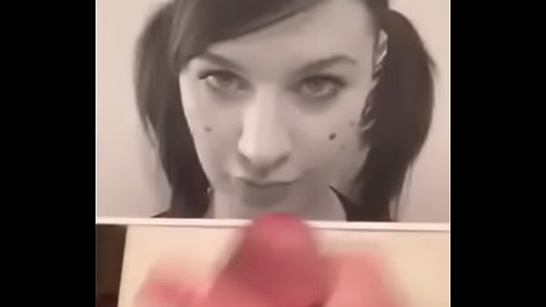 Big white cock tributes cute brunette