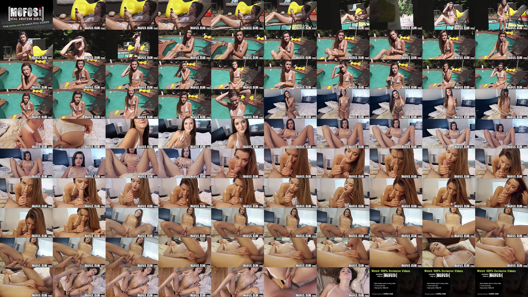 Mofos - Pervs On Patrol - Alex Mae - Hot Teen Spied on by Her Pool 预览图