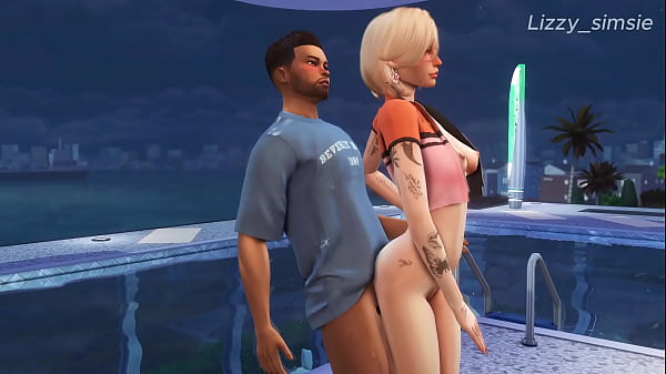 Bonde fucked in the gym 3d animation  sims 4