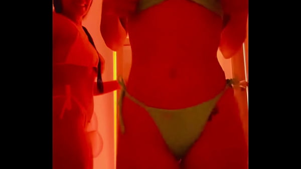 trying on my swimsuits