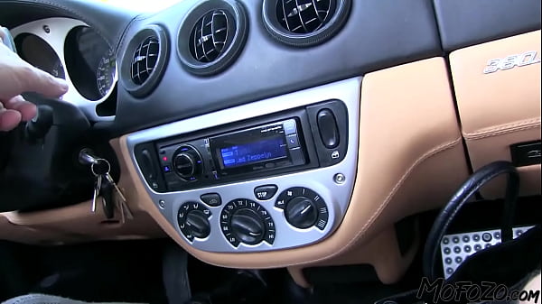 MOFOZO.com - Brunette Step Sis Gets Horny While She's Driving My Sports Car