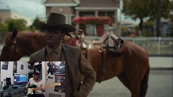 Lil Nas X - Old Town Road (Official Video) ft. Billy Ray Cyrus / (Bass Cover)