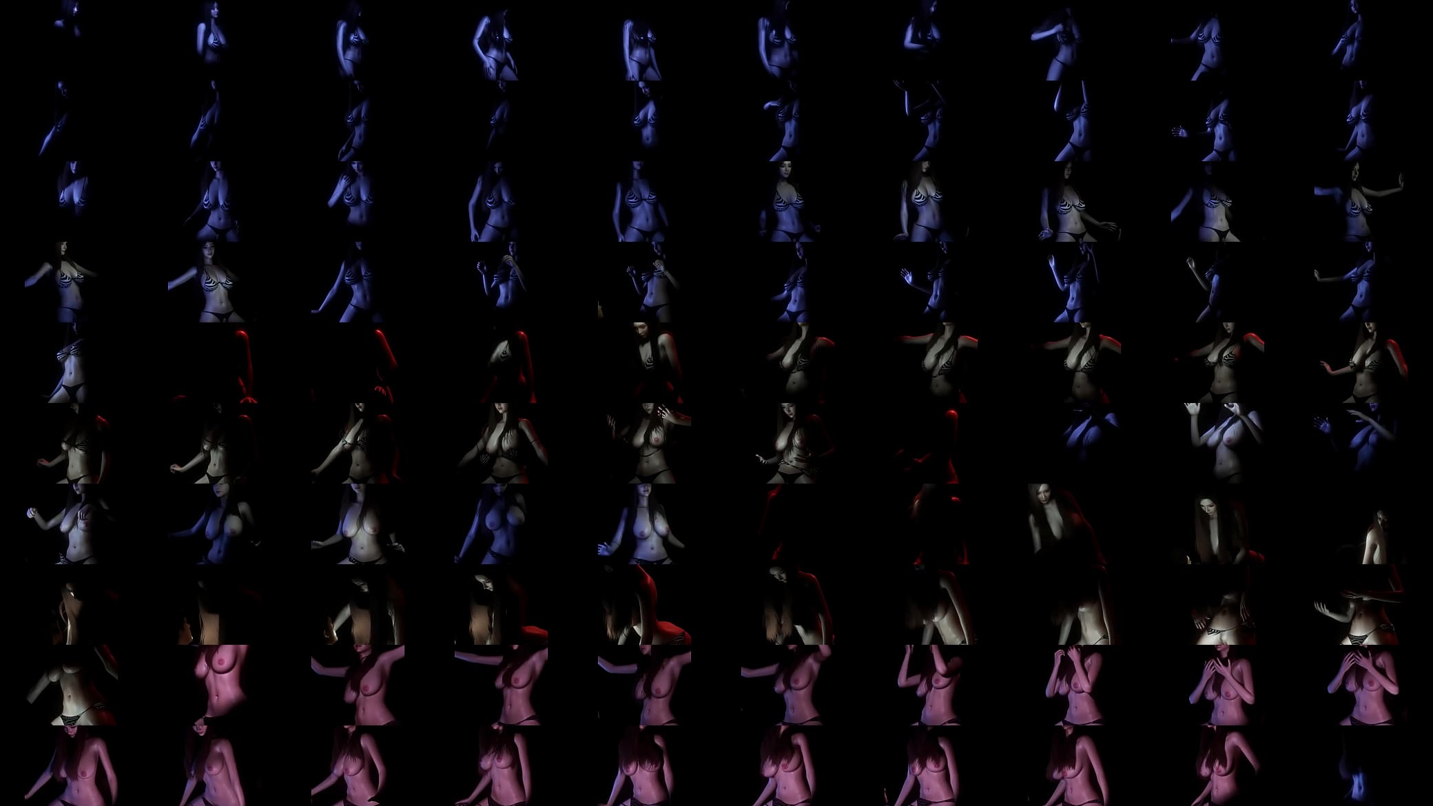 3D Girl Dance 3 预览图