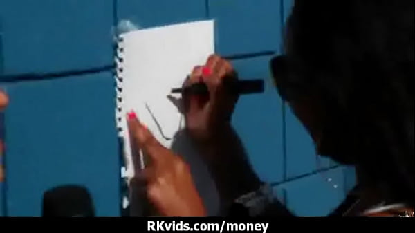 Sexy wild chick gets paid to fuck 1