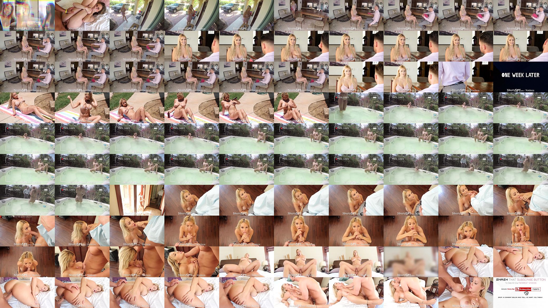 NannySpy Huge breasted nanny Kylie Page fucks for babysitting job 预览图