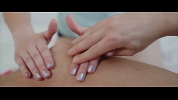 Oiled Massage Turns Into a Slow Handjob Tease... She Rubs Higher Until He Can't Take It